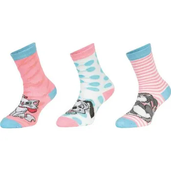 3PACK dětské ponožky Disney Animals vícebarevné (39132/pink) 27/30 Možnost vrácení zboží ZDARMA do 120 dnů!