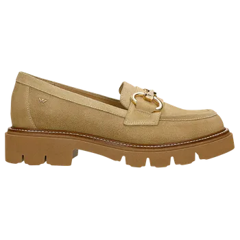 Dámské polobotky Béžové Masivní Dámské Mokasíny S Udidlem Wojas 4626464 40
