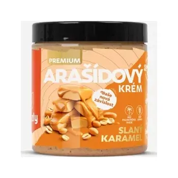 Potravina Arašídový krém slaný karamel premium 250 g
