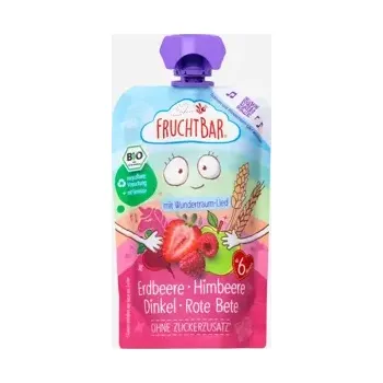 Ovocná kapsička s jahodami, malinami, červenou řepou a špaldou BIO 100 g