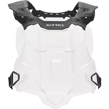 Auto-moto Motokrosový chránič hrudi a zad ACERBIS ROOST DEFLECTOR LINEAR pro jezdce s výškou mezi 165 cm a 190 cm, barva černá/bílá (chrániče na motocross a enduro)