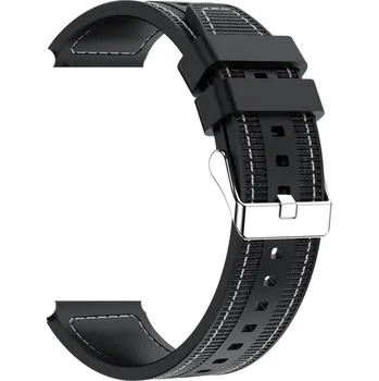 Řemínek na hodinky SmartFit Nylonový řemínek k hodinkám / černý / šířka 22mm / 661045