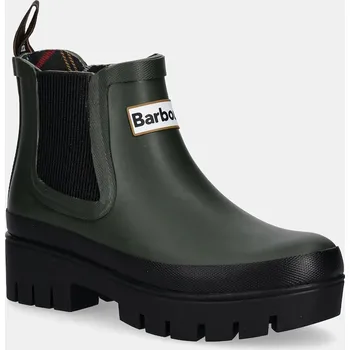 Pánské holínky Holínky Barbour Halton LRF0100OL12 zelená 91X, EUR 41