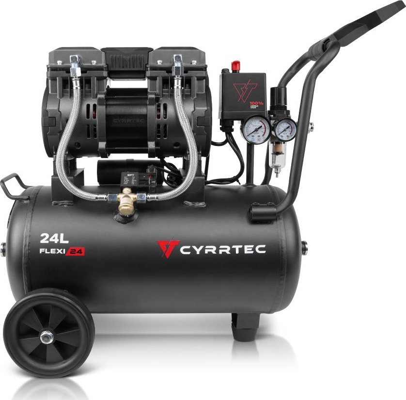 Bezolejový kompresor CYRRTEC FLEXI 24, záruka 3 roky