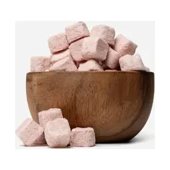 Sušené ovoce LYO kokosové kostky jablko a třešeň