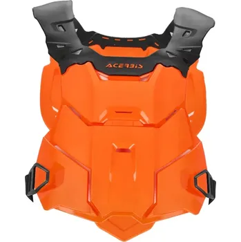 Auto-moto Motokrosový chránič hrudi a zad ACERBIS ROOST DEFLECTOR LINEAR pro jezdce s výškou mezi 165 cm a 190 cm, barva černá/oranžová (chrániče na motocross a enduro)