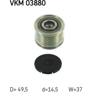 Alternátor Předstihová spojka SKF VKM 03880