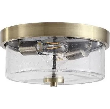 Koupelnové svítidlo Searchlight 66210-2AB-Koup stropní sv PRESTON 2xE27/60W/230V IP44 pr.33cm mosaz