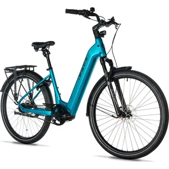 Jízdní kolo E-BIKE 28" TERTIUM CITY 18"-2, BLUE LIGHT (M420/NEXUS 8, BELT)