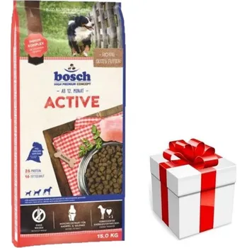 Bosch Active, drůbež 15kg + překvapení pro psa ZDARMA