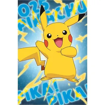 Plakát Plakát Pokemon - Pikachu