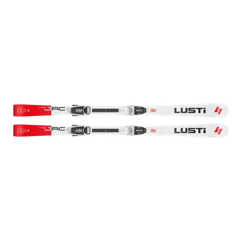 Sjezdové lyžování LUSTI JUNIOR RACE CARVER + VIST JUNIOR 7,5 Délka: 150cm, Radius: r13,7m