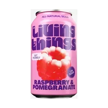 Nápoj pro sportovce Soda malina a granátové jablko 330 ml