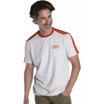 Pánské tričko Yamaha tričko Faster Sons LONZO bílé – L, bílá
