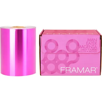 Péče o vlasy Framar Hladká fólie růžová Magenta role 488 m