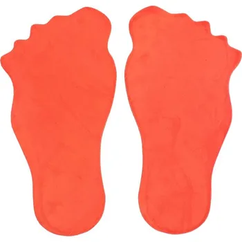 Merco Feet značka na podlahu oranžová 1 pár