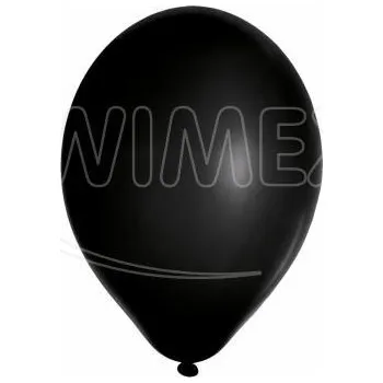 Balónek WIMEX Nafukovací balónky 250 mm "M" - černé (100 ks)