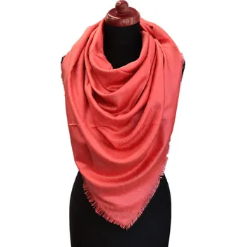 Šála Maxi kašmírová šála 69pz001-29 - korálová