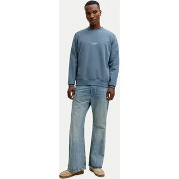 Pánská mikina Jack & Jones Mikina Soho 12278791 Modrá Relaxed Fit M