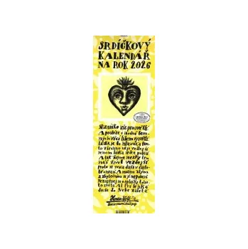 Kalendář Srdíčkový kalendář na rok 2026