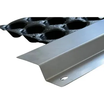 Podlahová lišta Covernit Ukončovací lišta NEREZ lišta T20 nerez 200 cm