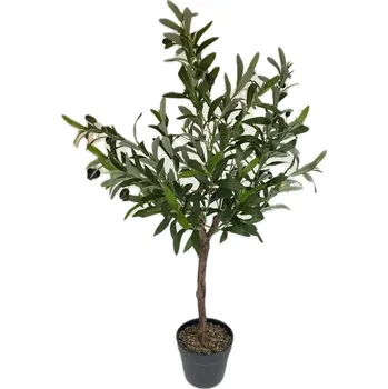 umělá květina Olivovník 100 cm v květináči