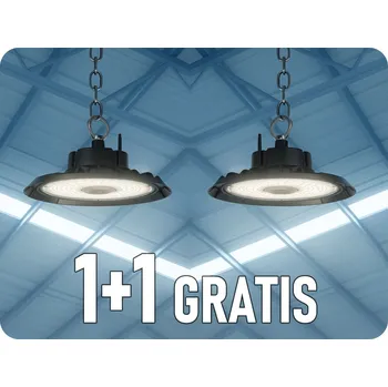 LED Highbay 200W, 27000lm, CREE CHIP, IP65, 1+1 zdarma! Studená bílá