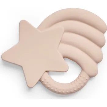 Kousátko latex hvězda Pale Pink