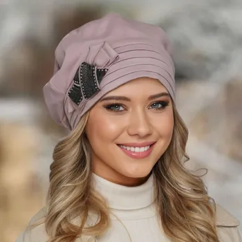 Čepice KRUMLOVANKA W-0857/540 růžová