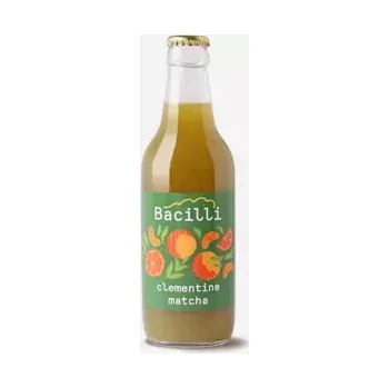 Nápoj pro sportovce Limonáda matcha clementine BIO 330 ml