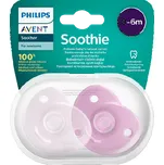 PHILIPS AVENT Šidítko Soothie 0-6m dívka 2 ks