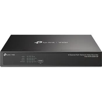 Videoserver TP-LINK Záznamové zařízení VIGI NVR1008H-8P - NVR, 8 kanálů, 8x PoE