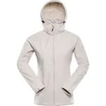 Alpine Pro HOORA ŠEDÁ DÁMSKÁ SOFTSHELLOVÁ BUNDA S MEMBRÁNOU M-L