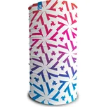 Multifunkční šátek Bosa Snow Flakes pink