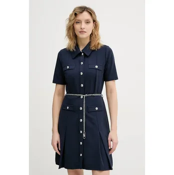 Dámské oblečení Šaty MICHAEL Michael Kors MR683BX667 námořnická modř 59X, vel. S