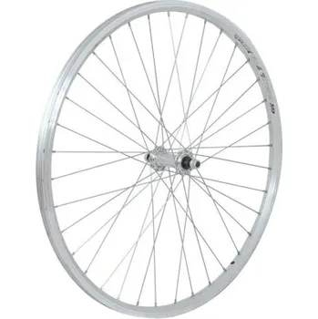 Zapletené kolo 28" přední kolo REMERX Dragon (osa na matice) - Stříbrná, 622x19