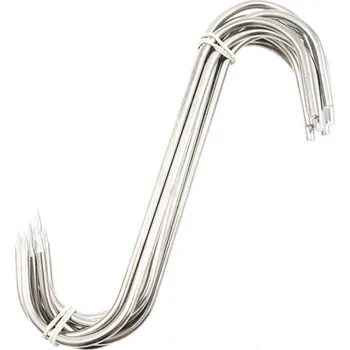 Příslušenství pro gril Rulyt Nerezový hák do udírny 15 cm 10 ks