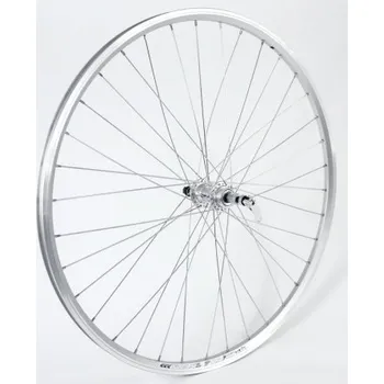 Zapletené kolo zadní kolo REMERX Dragon 622mm (pro šroubovací vícekolečko, náboj RÚ osa) - Stříbrná, 622x19mm