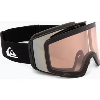 Pánské snowboardové brýle Quiksilver Storm MG black/ black clux ml silver