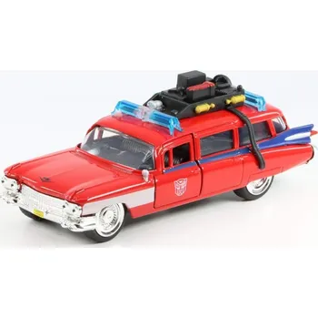 autíčko Cadillac ECTO-1 z filmu Krotitelé duchů 1984 1:24 - Jada Toys Cadillac - kovový model