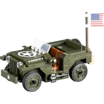 ostatní stavebnice Stavebnice US ARMY JEEP