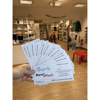 předplacená karta Dárkový poukaz/voucher Cena poukazu: 2000