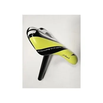 Sedlo na kolo DDK sedlo flash černo-žluté+sedlovka 27,2mm