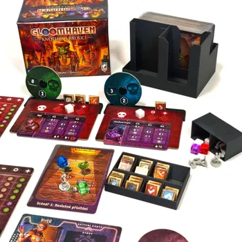Příslušenství k deskovým hrám Inserty HERMAN Insert: Gloomhaven Knoflíci a brouci (INS127)