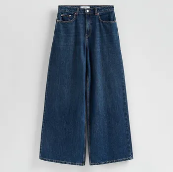 Dámské džíny Reserved - Džíny balloon - tmavomodrá - 640HF-59J - 640HF-59J-34