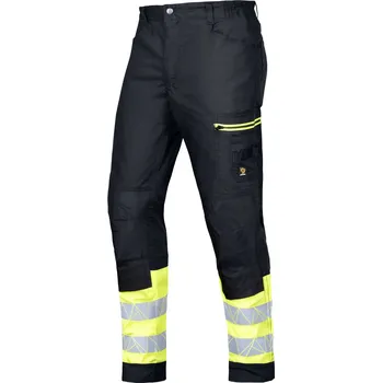 Pracovní rukavice PROCERA Kalhoty pracovní do pasu MEGAWORK - černé