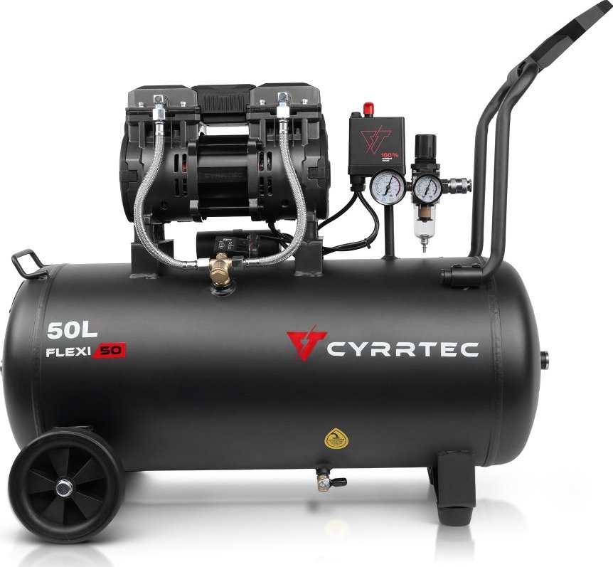 Bezolejový kompresor CYRRTEC FLEXI 50, záruka 3 roky