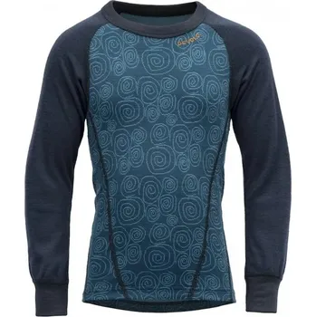 Dětské triko s dlouhým rukávem DEVOLD Duo Active Merino Flood - 4