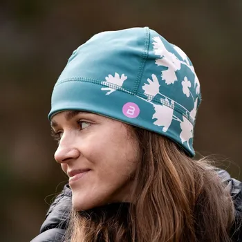 Čepice Sportovní čepice Bosa Active Cornflowers s otvorem na culík, cop obvod hlavy 44-49 cm