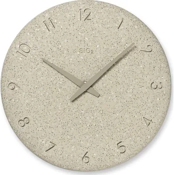 Hodiny Lemnos, Nástěnné hodiny SiO2 béžové - Formadore